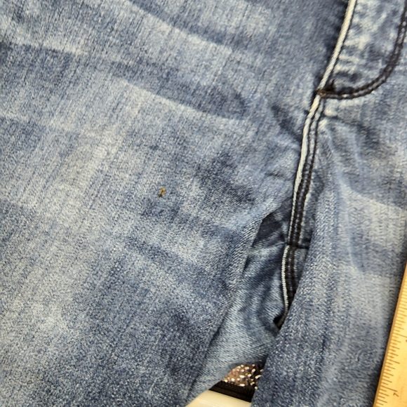 Womens 11 Just Jeans Fit Enhancer Blue Straight Leg Jeans - Picture 6 of 16